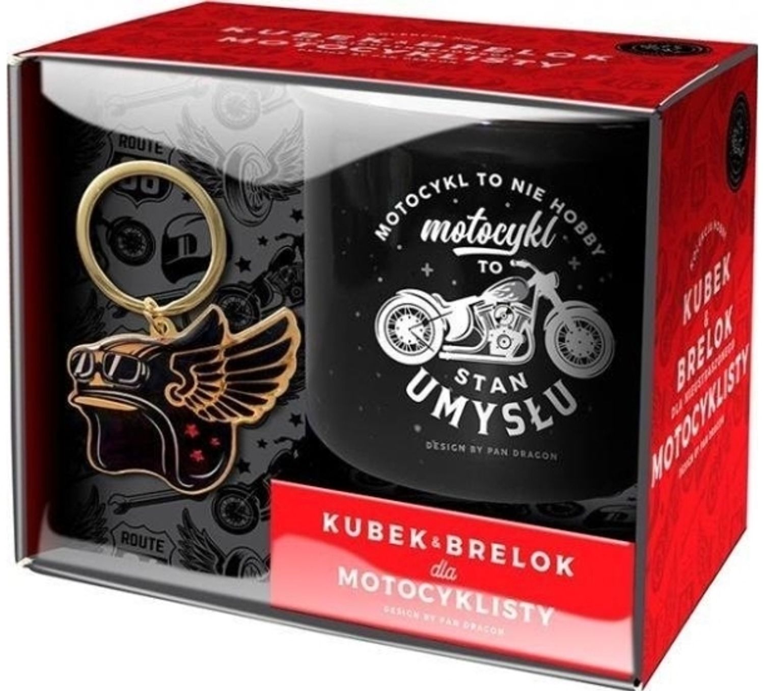 Hobby-Motorrad-Tasse + Schlüsselanhänger-Set Bild 1