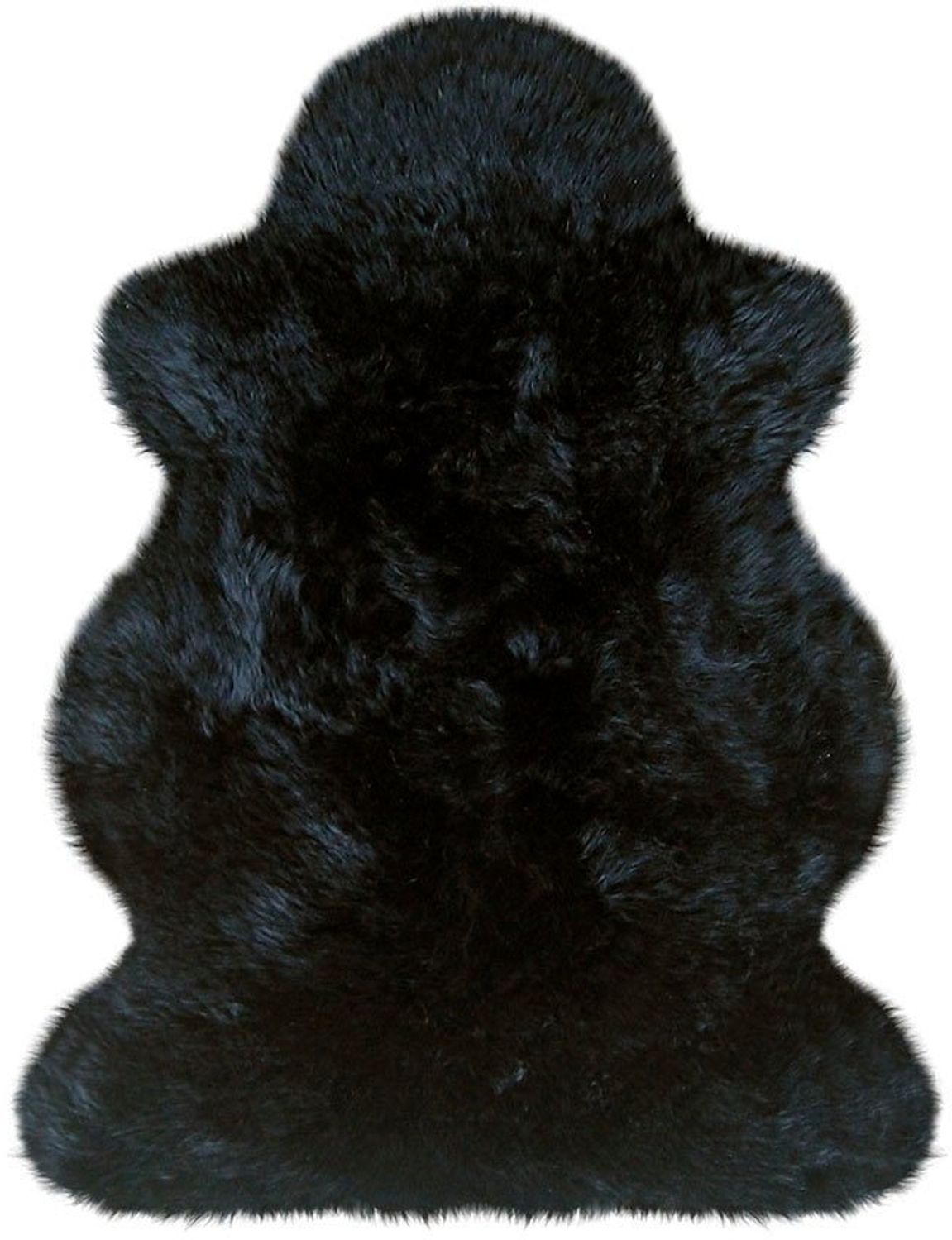 Heitmann Felle Australisches Premium Lammfell Schwarz Größe ca. 100 x 68 cm 102SZ Bild 1