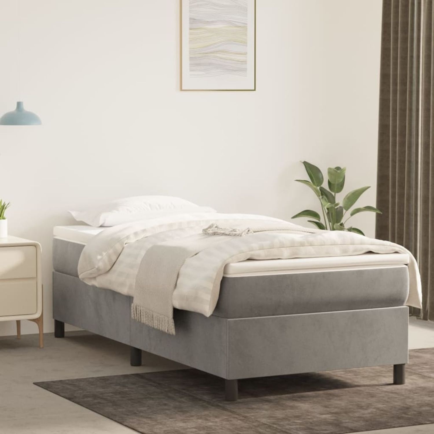 vidaXL Matratzenauflage 100x190x5 cm 347915 Bild 1