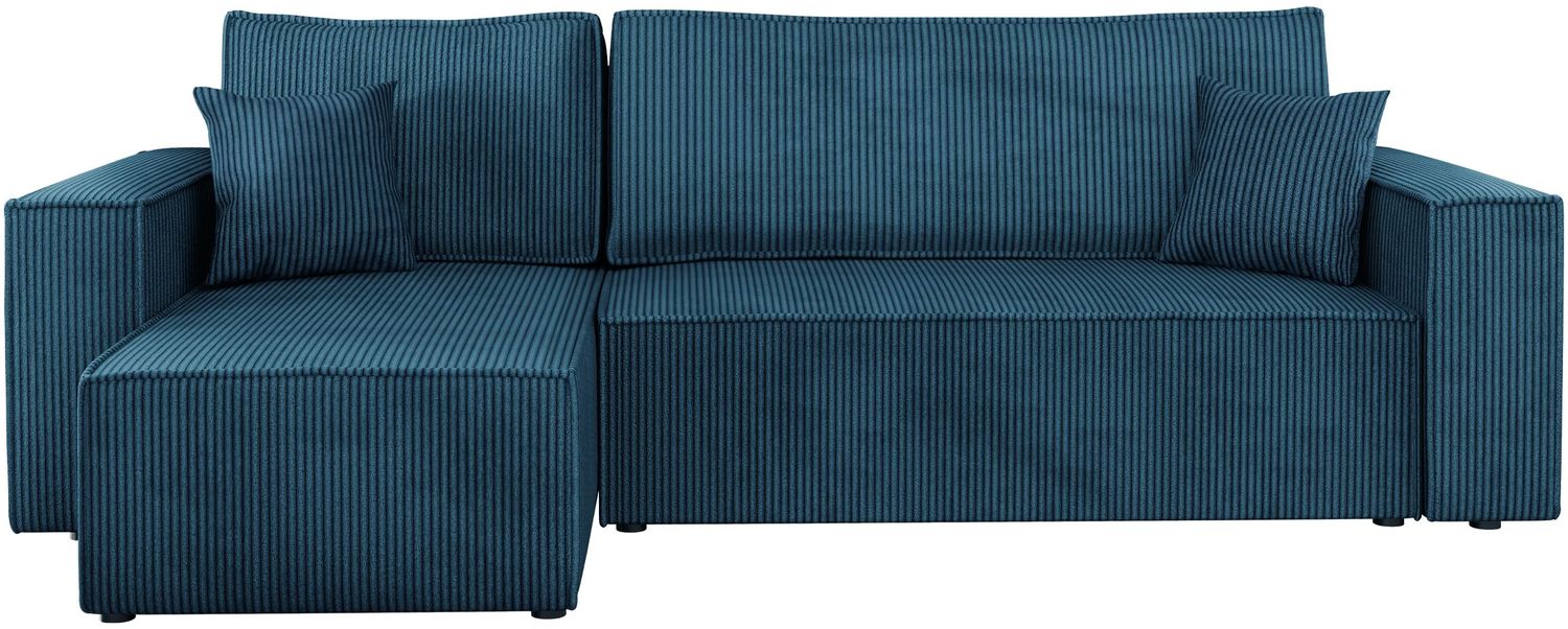 'Kobaro' Ecksofa, Cord (Farbe: Poso 05, 82 x 244 x 145 cm Bild 1