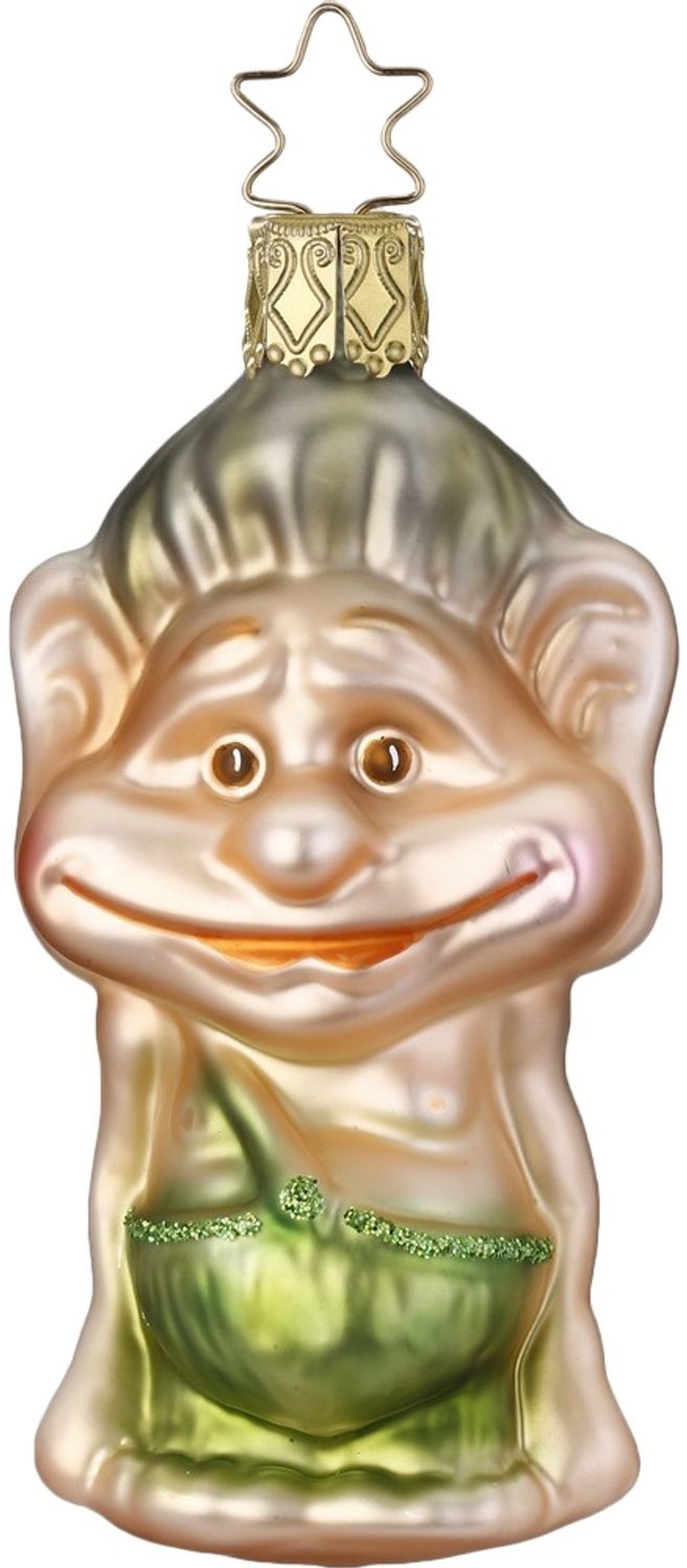 Gnarz aus der Anderswelt 9cm Inge-Glas®Schmuck Gnome und Feen Bild 1