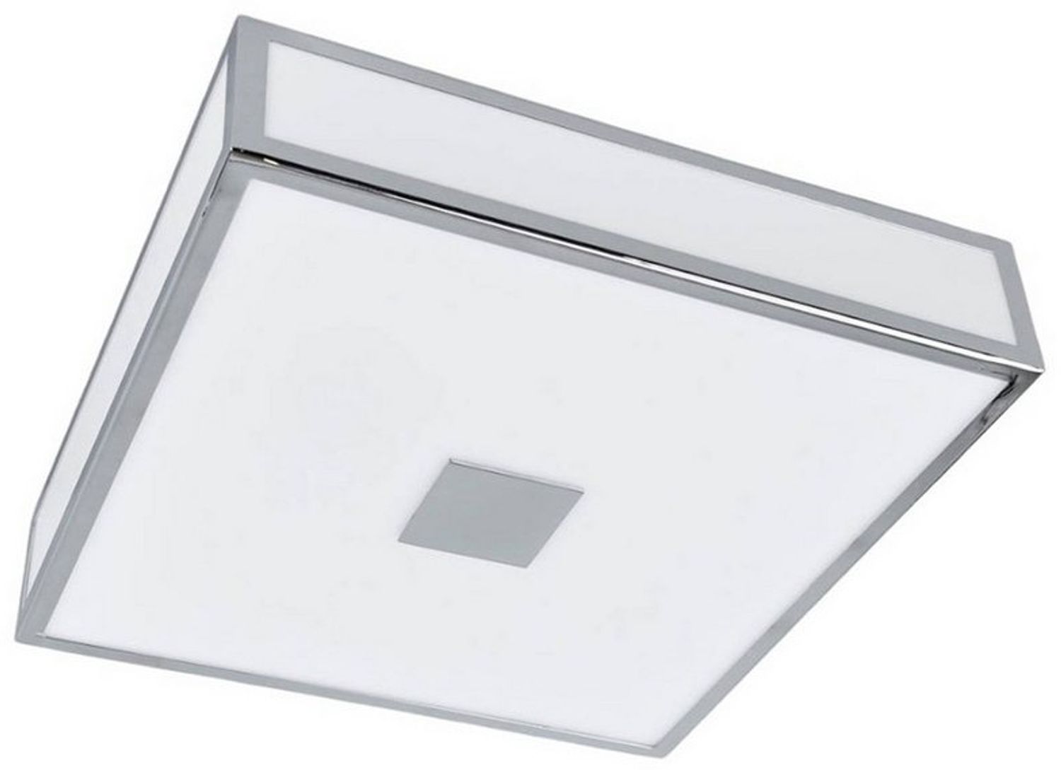 Lindby Deckenleuchten Eniola, Kunststoff Chrom IP44, 2 x 18 W Bild 1