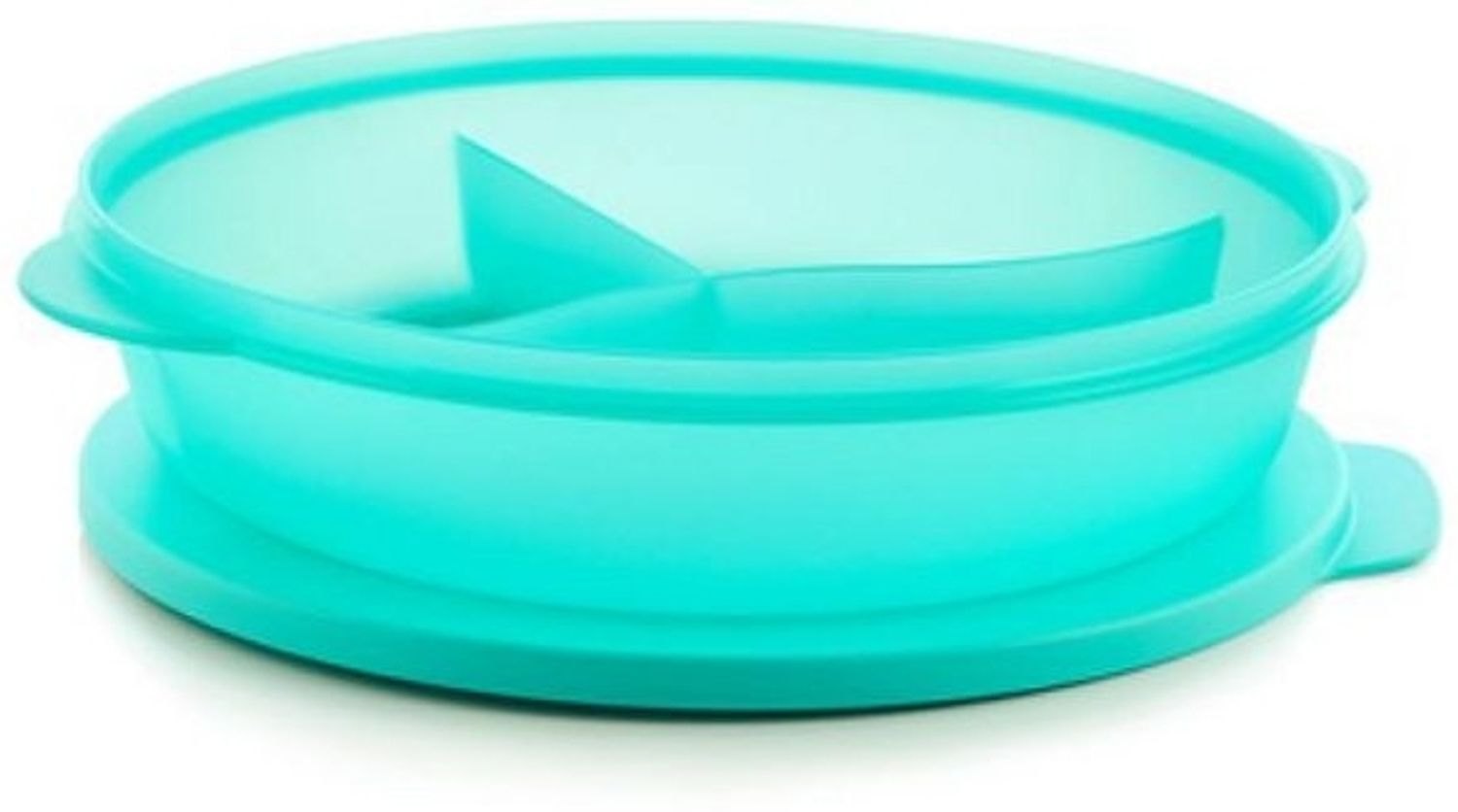 TUPPERWARE Mikrowellenteller Tupperware MicroTupTeller 25cm 1,4L türkis Bild 1