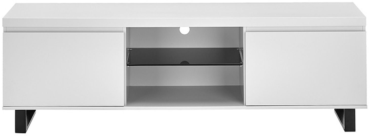 Lowboard >AUSTIN< in weiß, HWP - 166x54x40cm (BxHxT) Bild 1