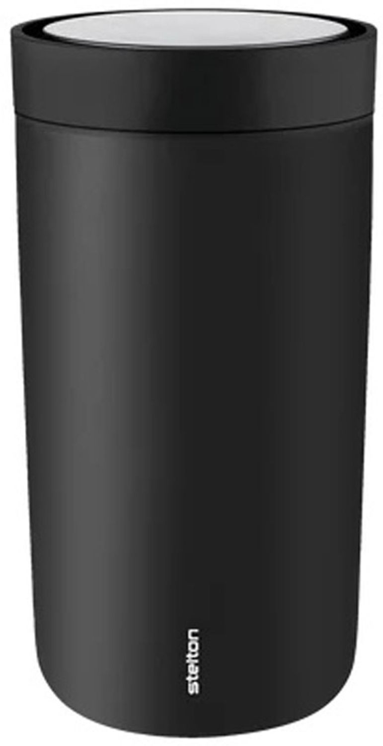 Stelton To Go Click Thermobecher 0,2 L soft black Bild 1