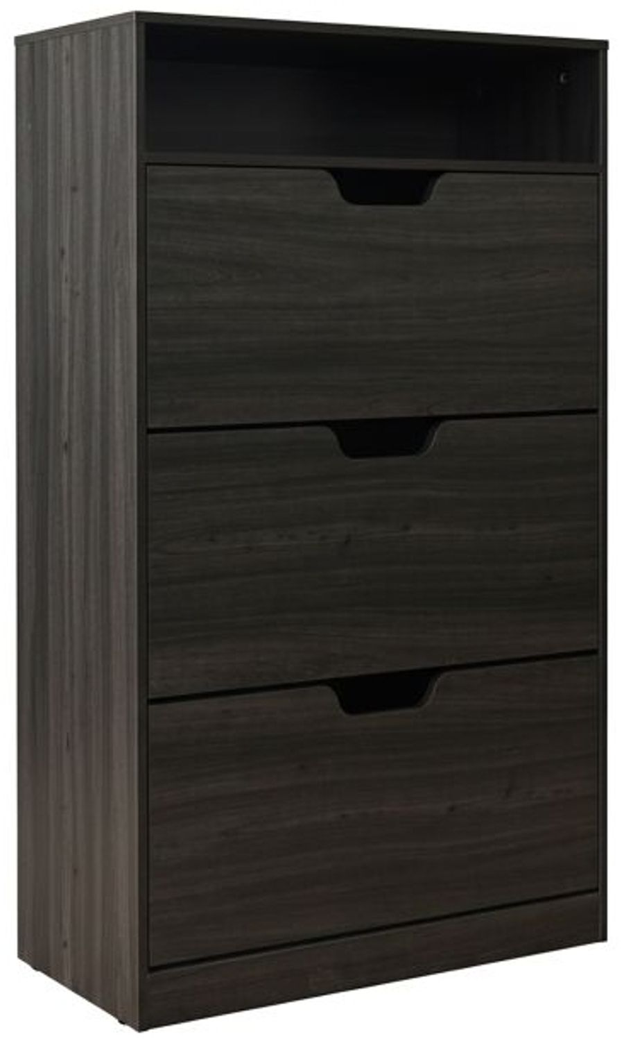 Relaxdays Schuhschrank Kipper mit offenem Fach Bild 1
