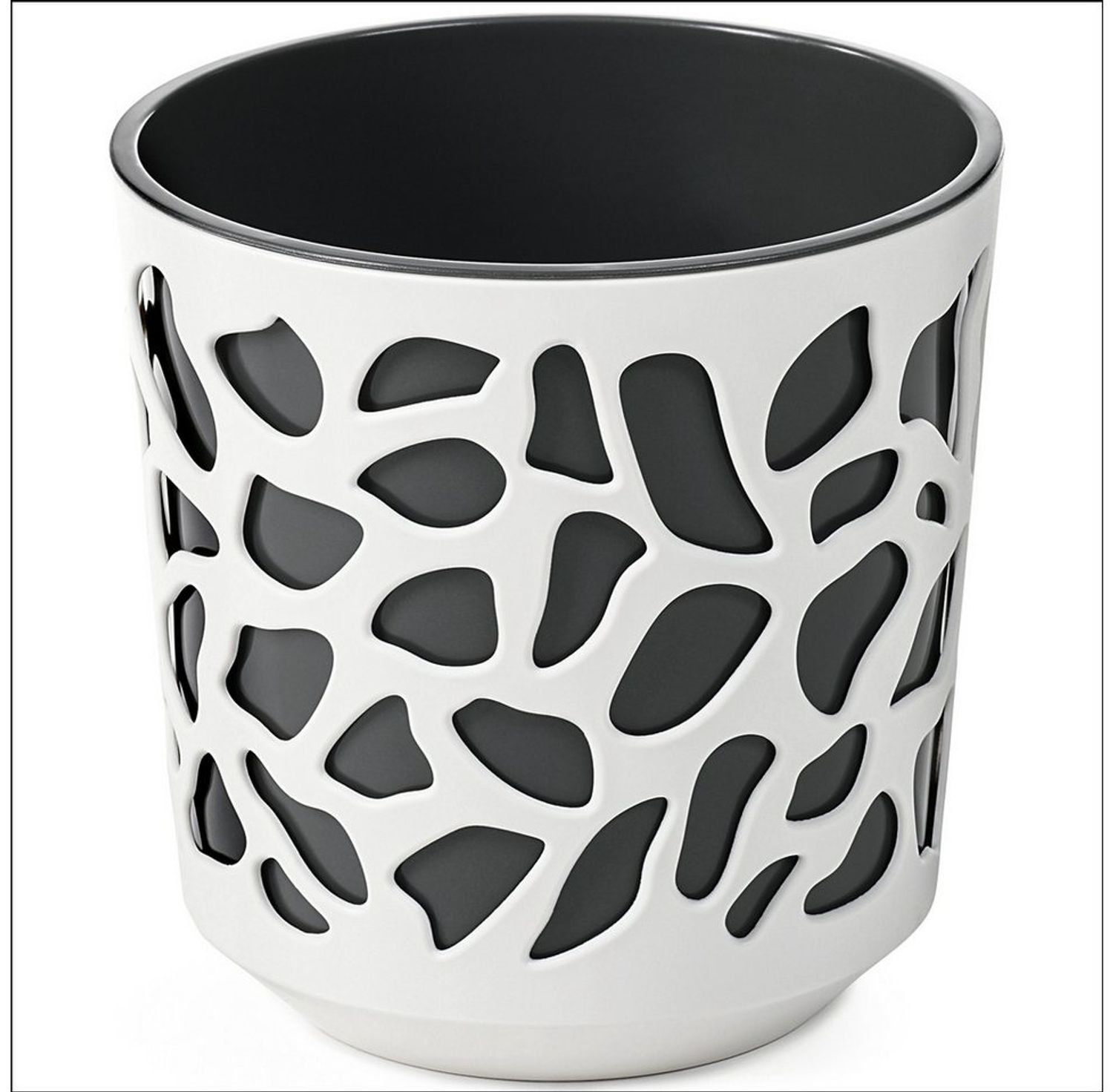 KONZEPT Blumentopf großer Übertopf aus Kunststoff für Zimmerpflanzen (1 St, 19 oder 25 cm im Durchmesser), ideal für Wohnzimmer, Küche und Balkon Bild 1