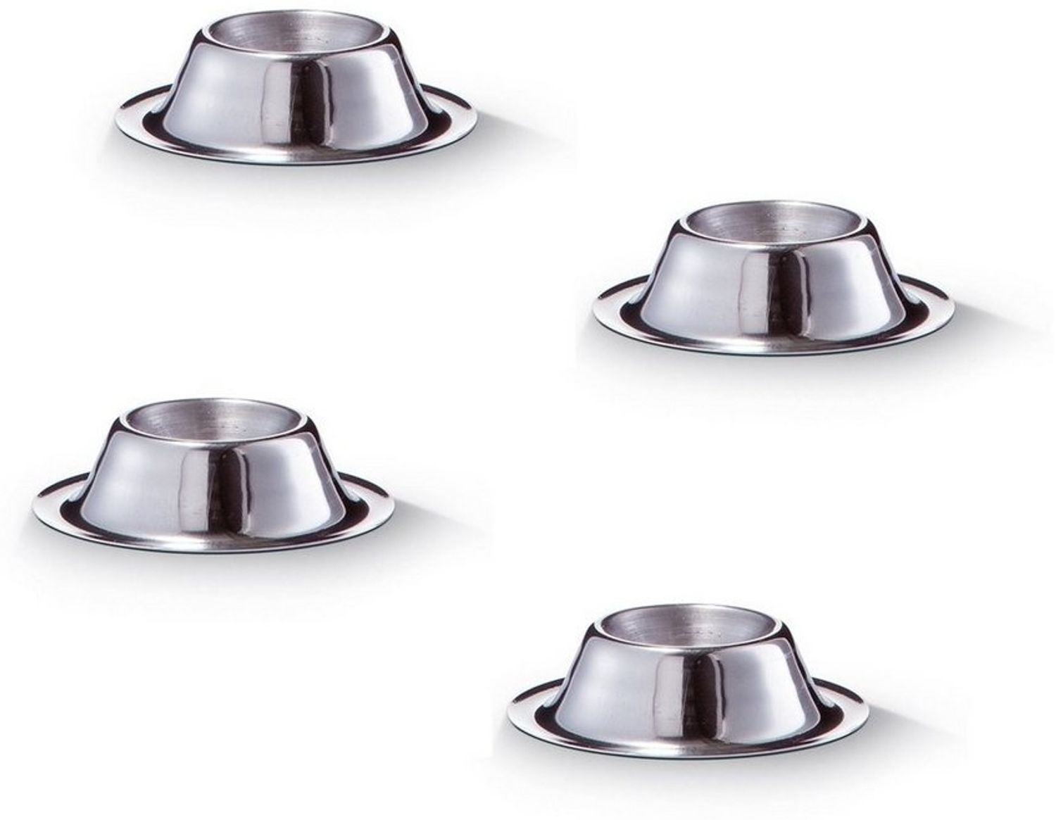 Neuetischkultur Eierbecher Eierbecher 4 Stück Edelstahl, (Stück, 4-tlg, 4 Eierbecher) Bild 1