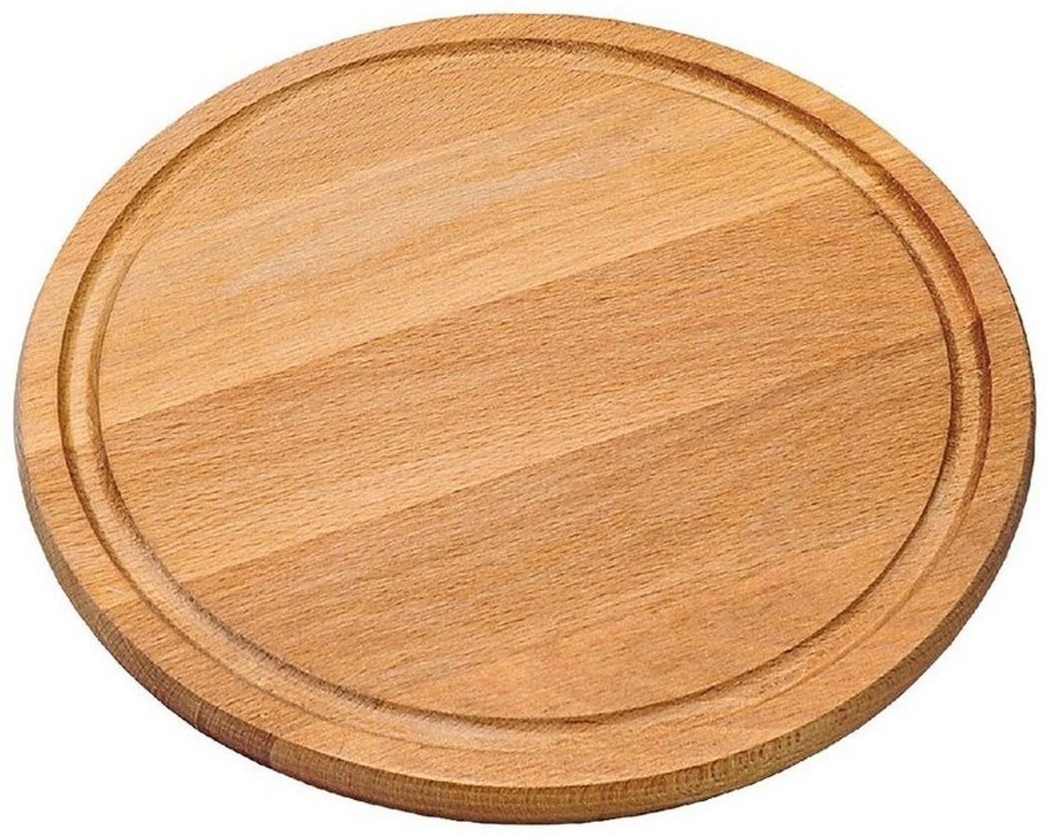 Kesper Fleischteller, Buche natur, Ø 25 x H 1,5 cm Bild 1