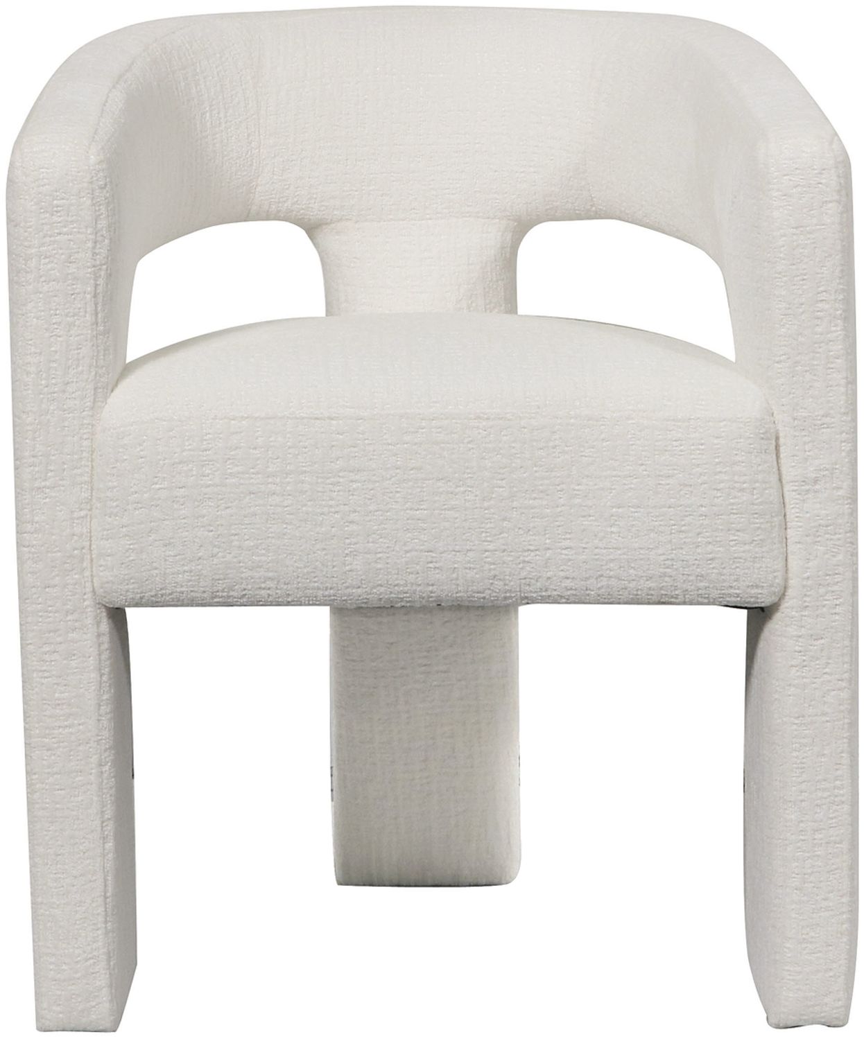 Livin Hill Gepolsterter Stuhl mit Armlehne Leith Weiß LET71W 75 x 58 x 62 cm Bild 1