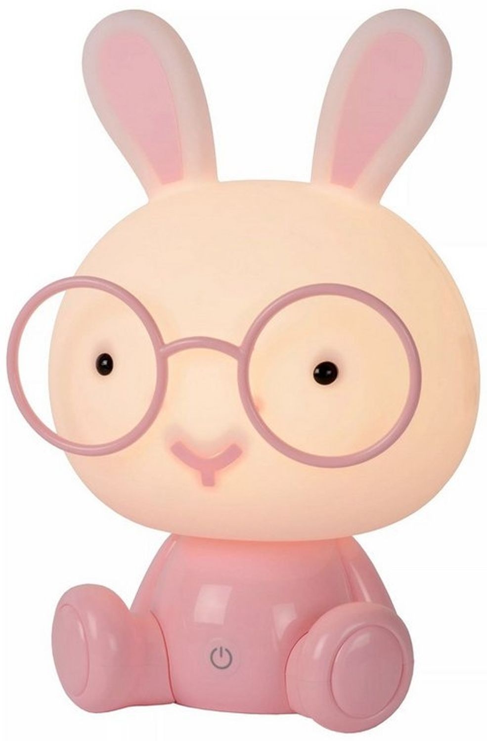 Licht-Erlebnisse Tischleuchte RUVOX, LED fest integriert, Neutralweiß, LED mit Dimmer 30,5 cm Rosa neutralweißes Licht 4000 K 120-295 lm Bild 1