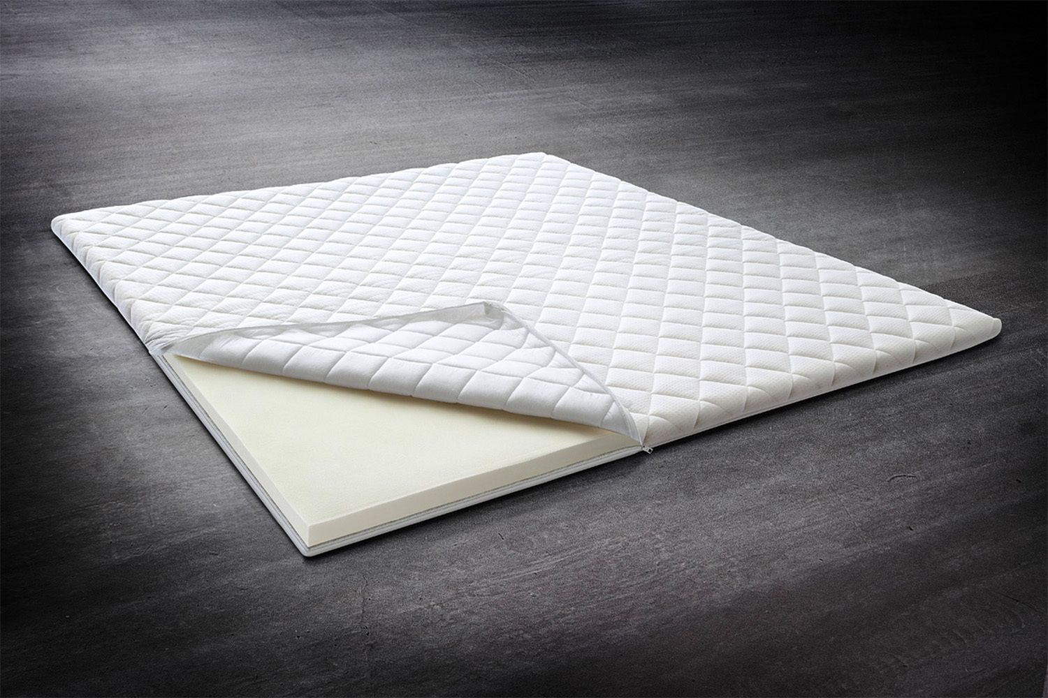 KAWOLA Topper SOLO Viscoelastischer Schaum 160x200cm Bild 1