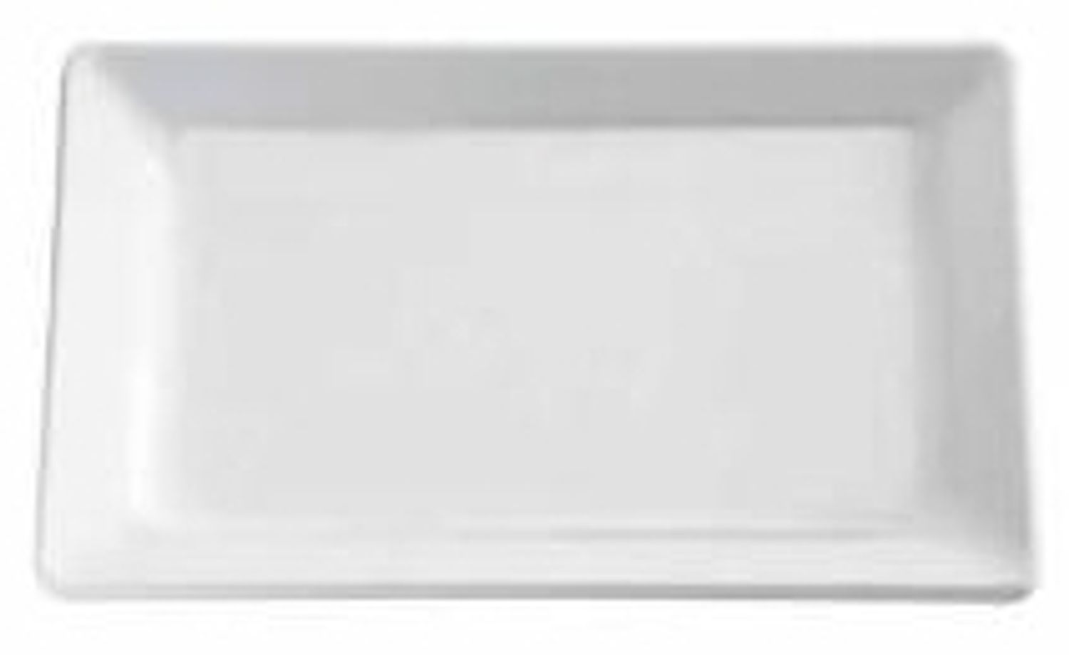Schale Pure 2/4 GN 53x16 2x3 cm Rechteckig Melamin Weiß Stk Bild 1