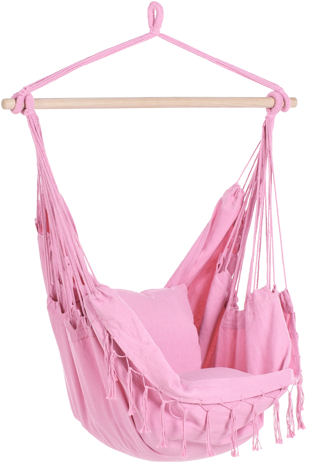 Hängesessel BONEA Baumwolle Rosa Bild 1