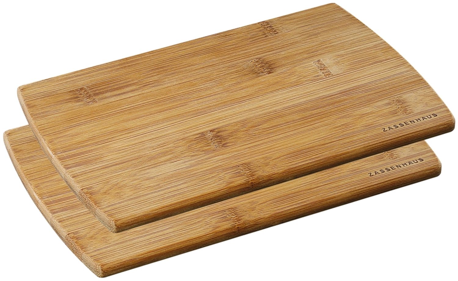 Frühstücksbretter 2er-Set, Bambus 26 x 17 cm Bild 1