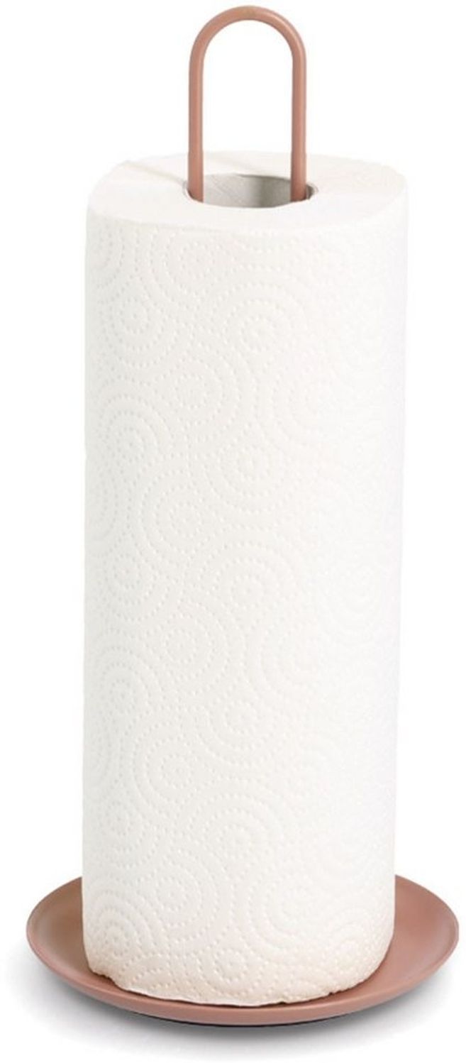 Zeller Present Küchenrollenhalter Mocca, Trendfarbe, standsicher Bild 1