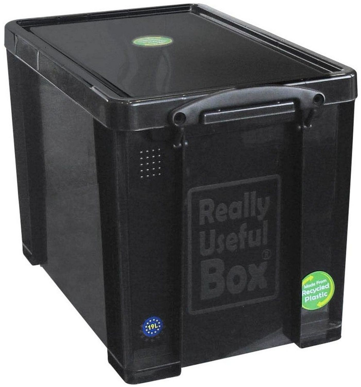 Really Useful Box Aufbewahrungsbox 19,0 l - 39,5 x 25,5 x 29,0 cm schwarz Bild 1