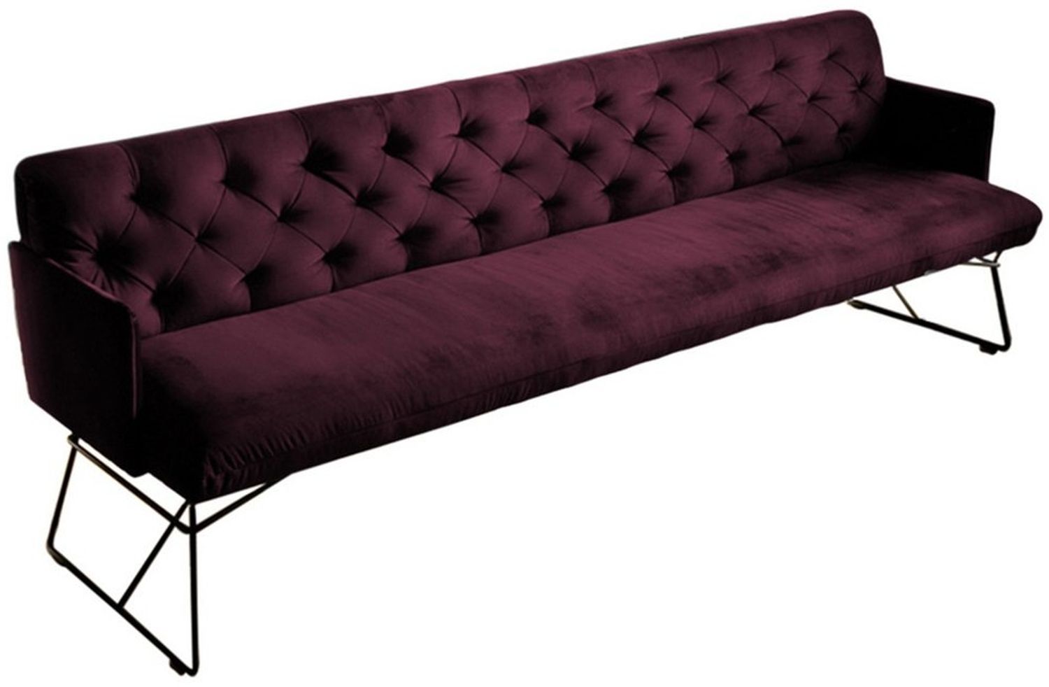 KAWOLA Sitzbank CHARME, Esszimmerbank Polsterbank Velvet verschiedene Größen und Farben Bild 1