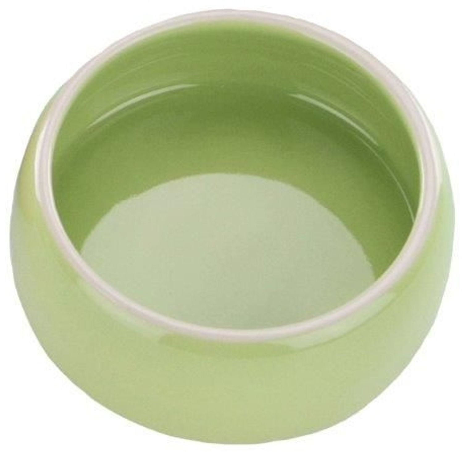 Nobby Keramik Futtertrog 250 ml grün für Hunde Bild 1