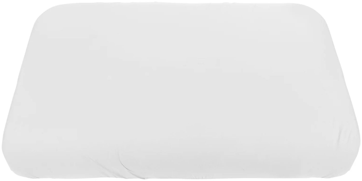 Sebra Jersey Spannbettlaken - 70 x 120 cm - White Bild 1