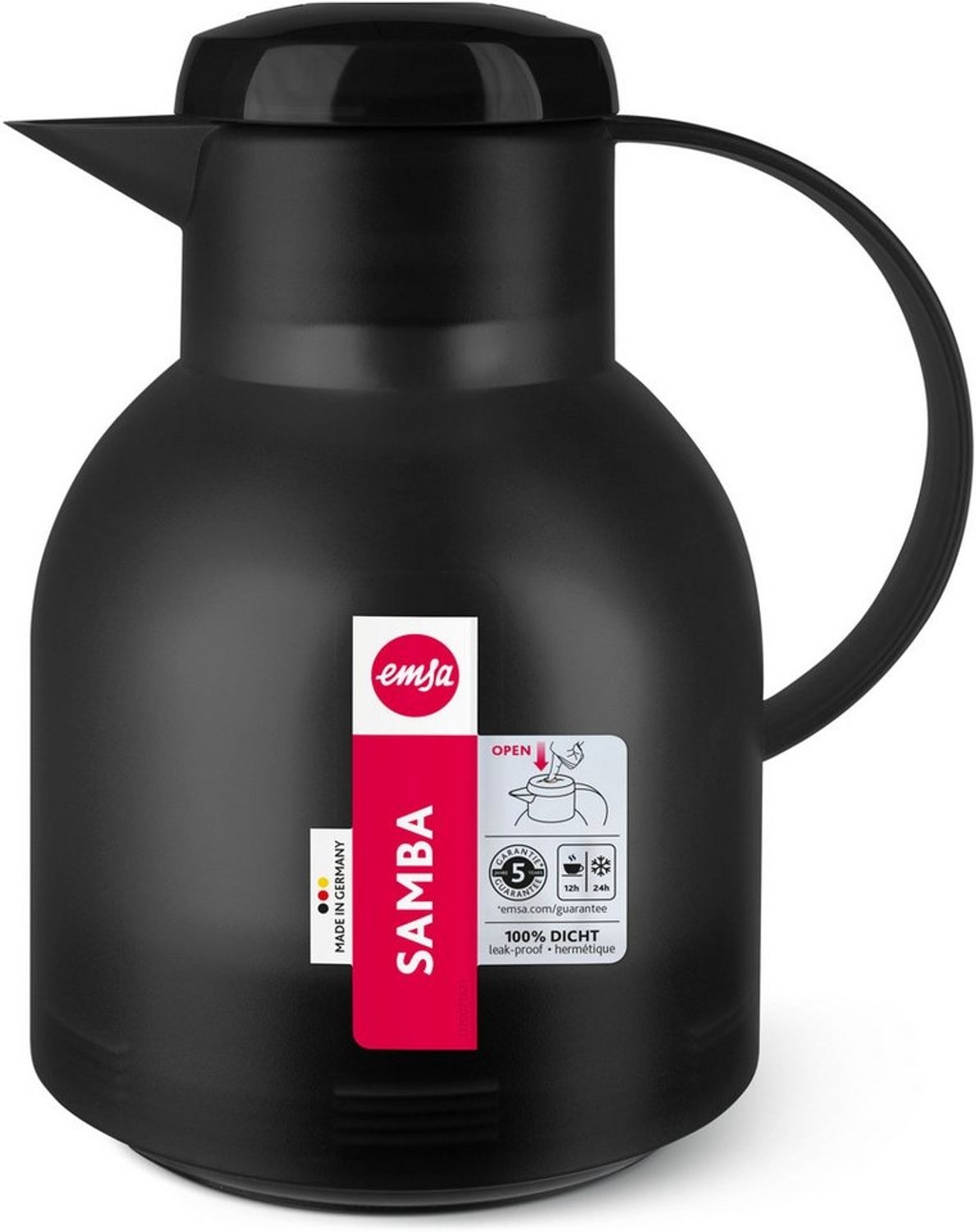 EMSA SAMBA 1. 0 L Black Bild 1