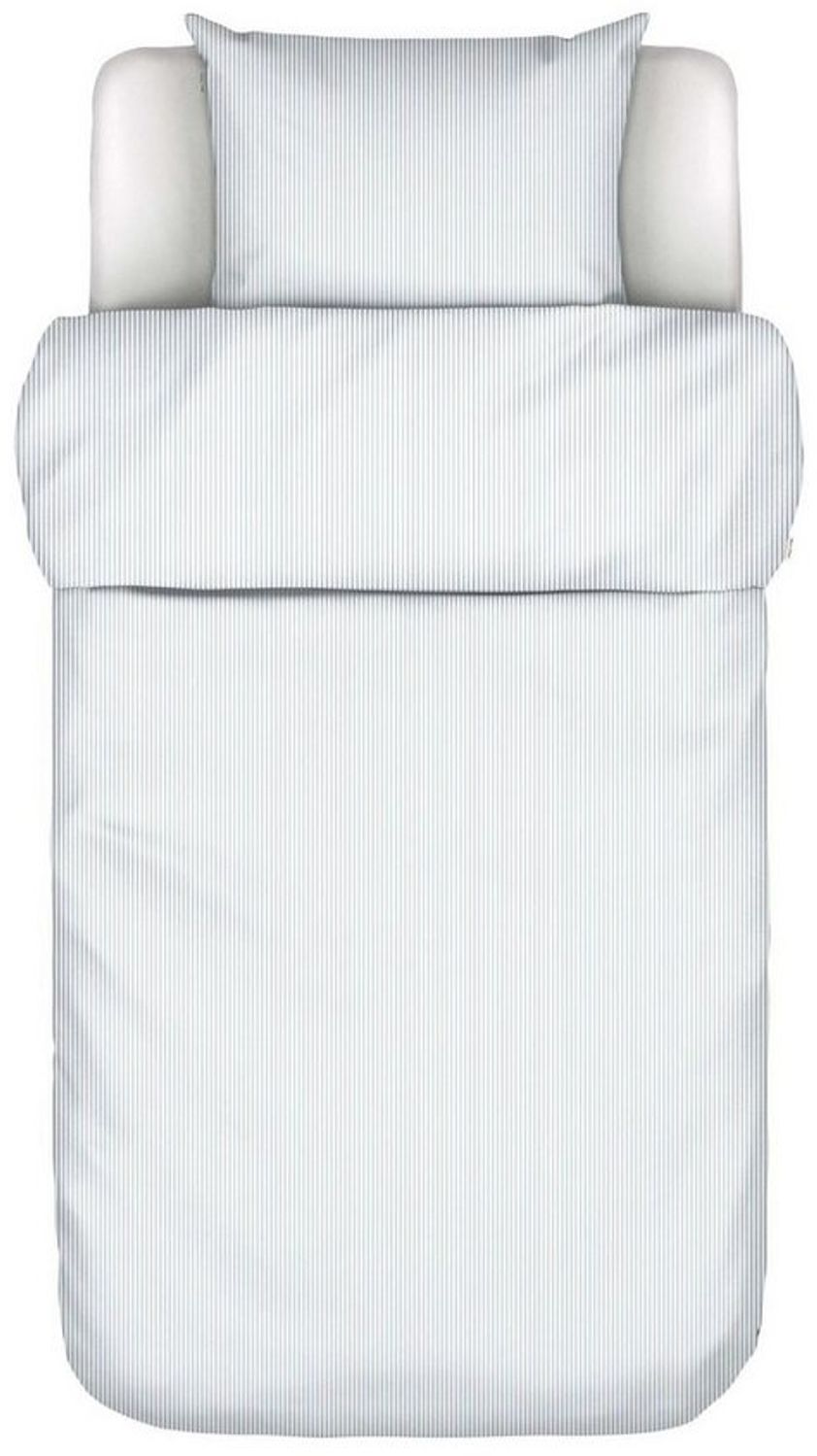 Marc O'Polo Home Bettwäsche Classic fine stripe, Baumwolle Leinenoptik, 2 teilig, mit Streifen Bild 1