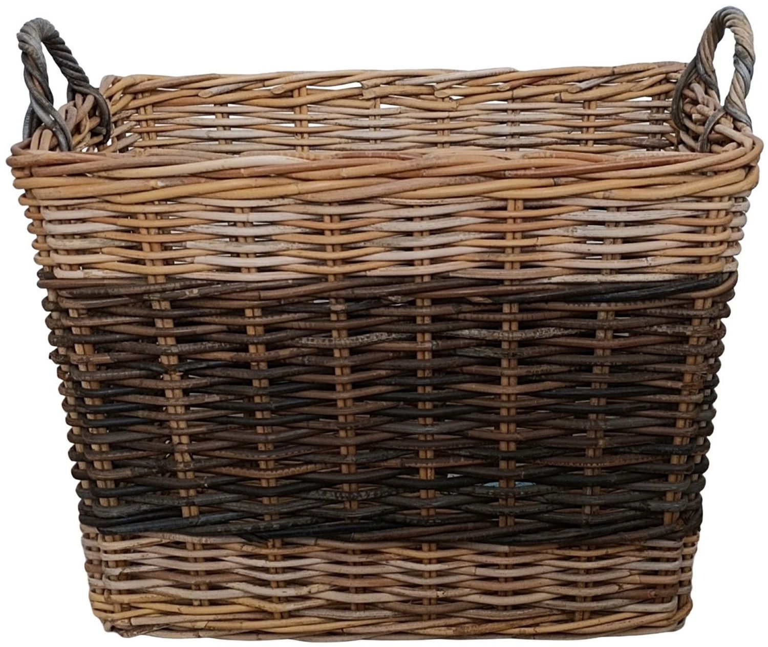 Rattani Kaminholzkorb Großer Rattan Kaminkorb Holzkorb Rattankorb, Großer Rattankorb, vielseitig in der Verwendung. Bild 1