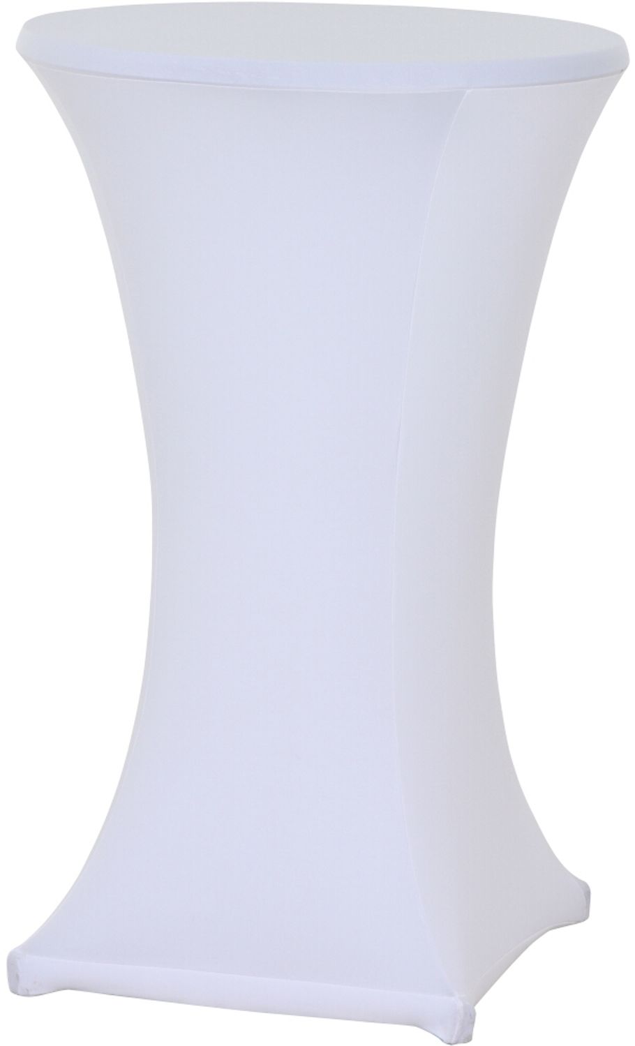 Stehtisch-Husse weiß Bild 1
