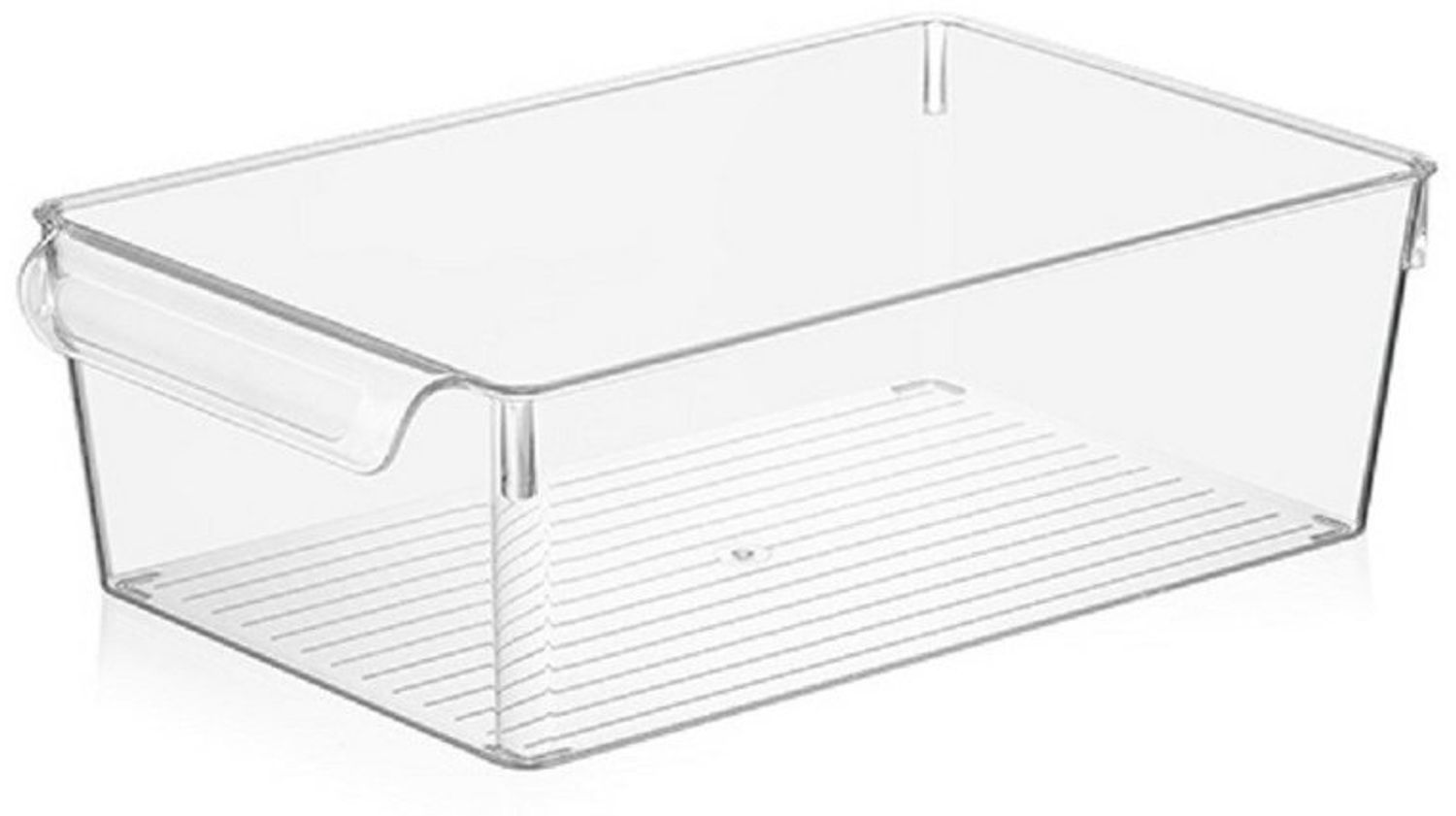 MICHELINO Praktischer Kühlschrank-Organizer: Hygienisch, robust und platzsparend Breite 20cm, Höhe 7cm Bild 1
