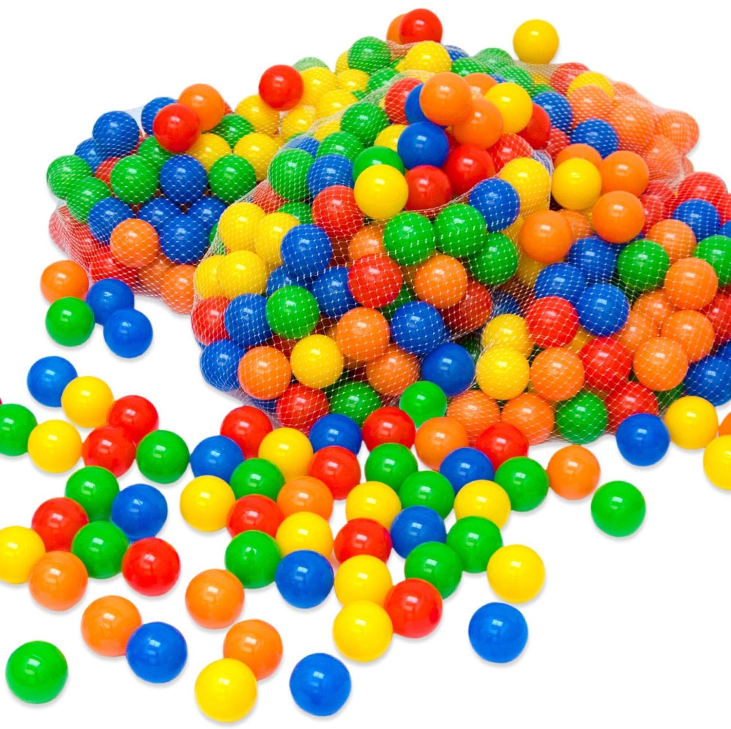 10000 bunte Bälle für Bällebad 5,5cm Bild 1