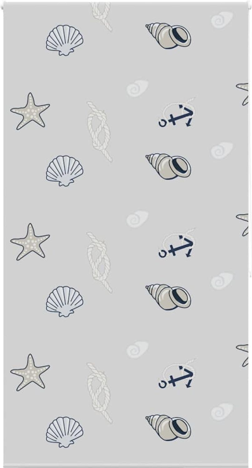 vidaXL Duschrollo 130x240 cm Stoffbreite 126 cm 4014894 Bild 1