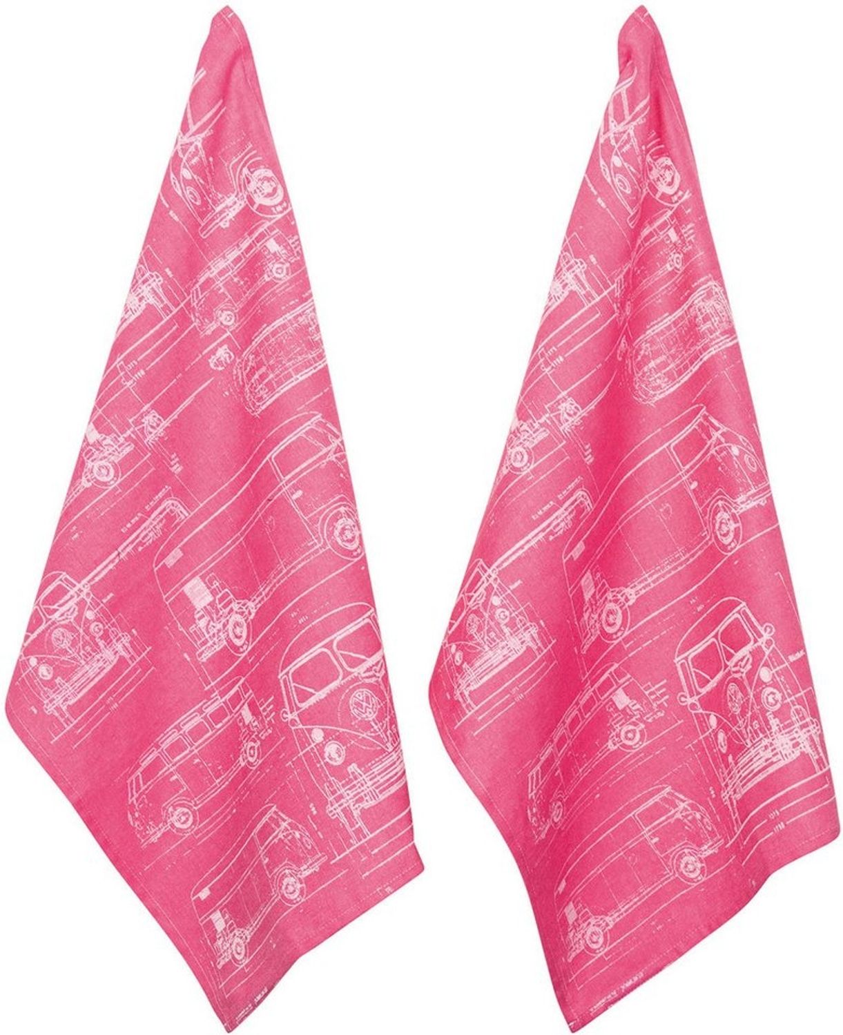 PAD Geschirrtuch CULTURE, (Set, 2-tlg), 100% Baumwolle, 50x70 cm Bild 1