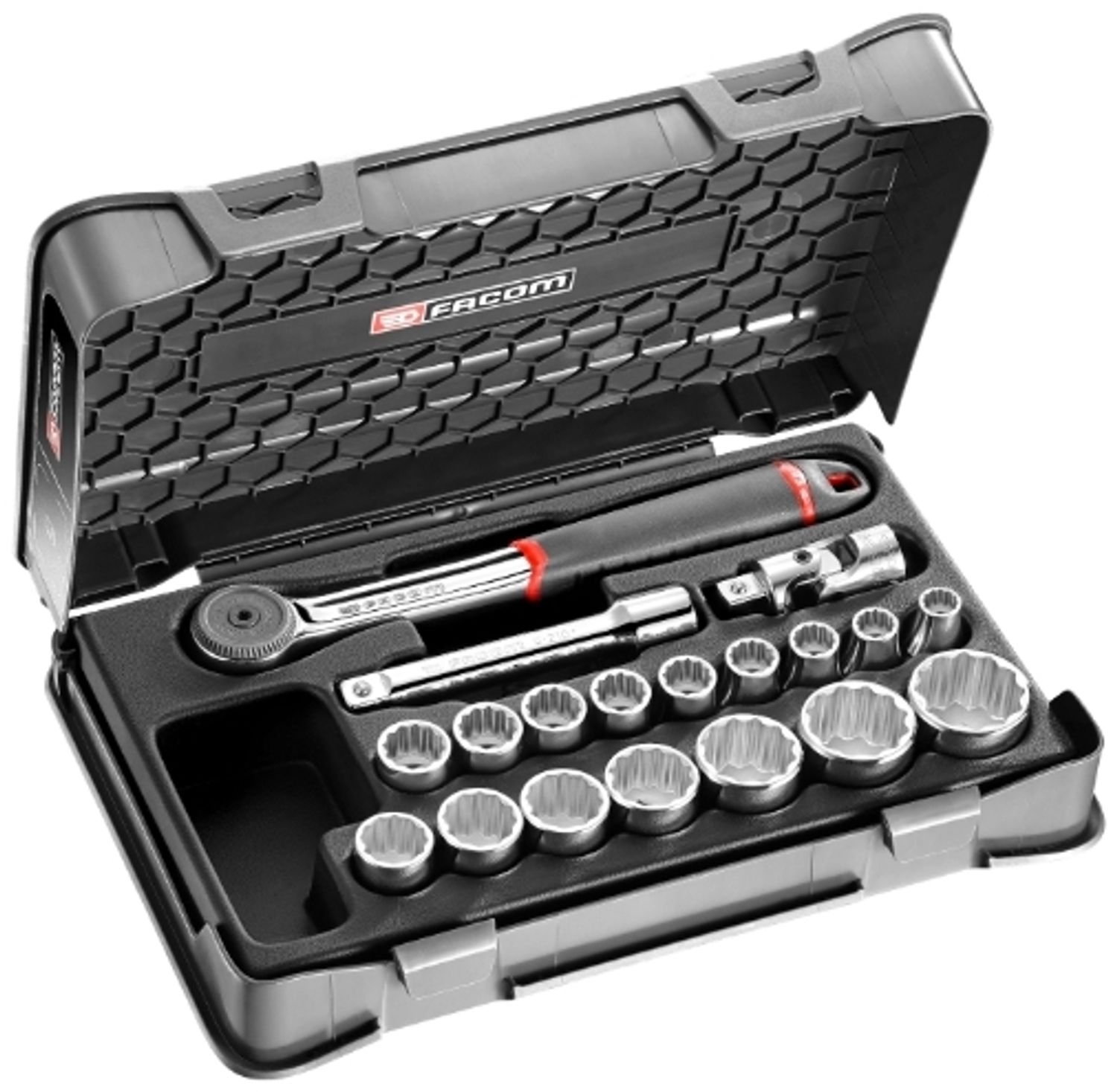 Facom Steckschluessel-Set 1/2 S. 161B 19-tlg Bild 1