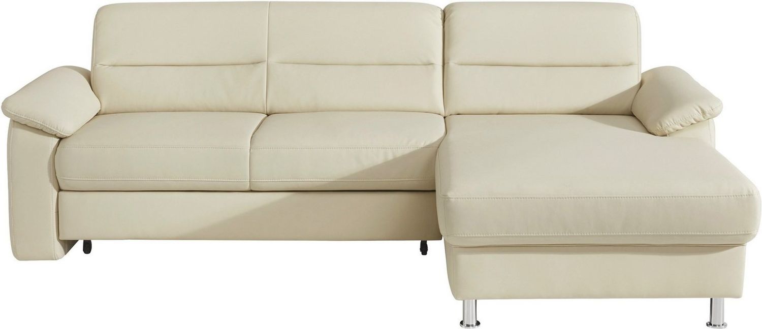 sit&more Ecksofa Ascara L-Form, inklusive Boxspring/Federkern-Polsterung, wahlweise mit Bettfunktion Bild 1