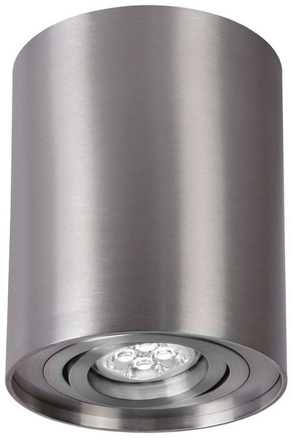 Deckenspots silber D-94mm GU10 IP20 rund schwenkbar Bild 1