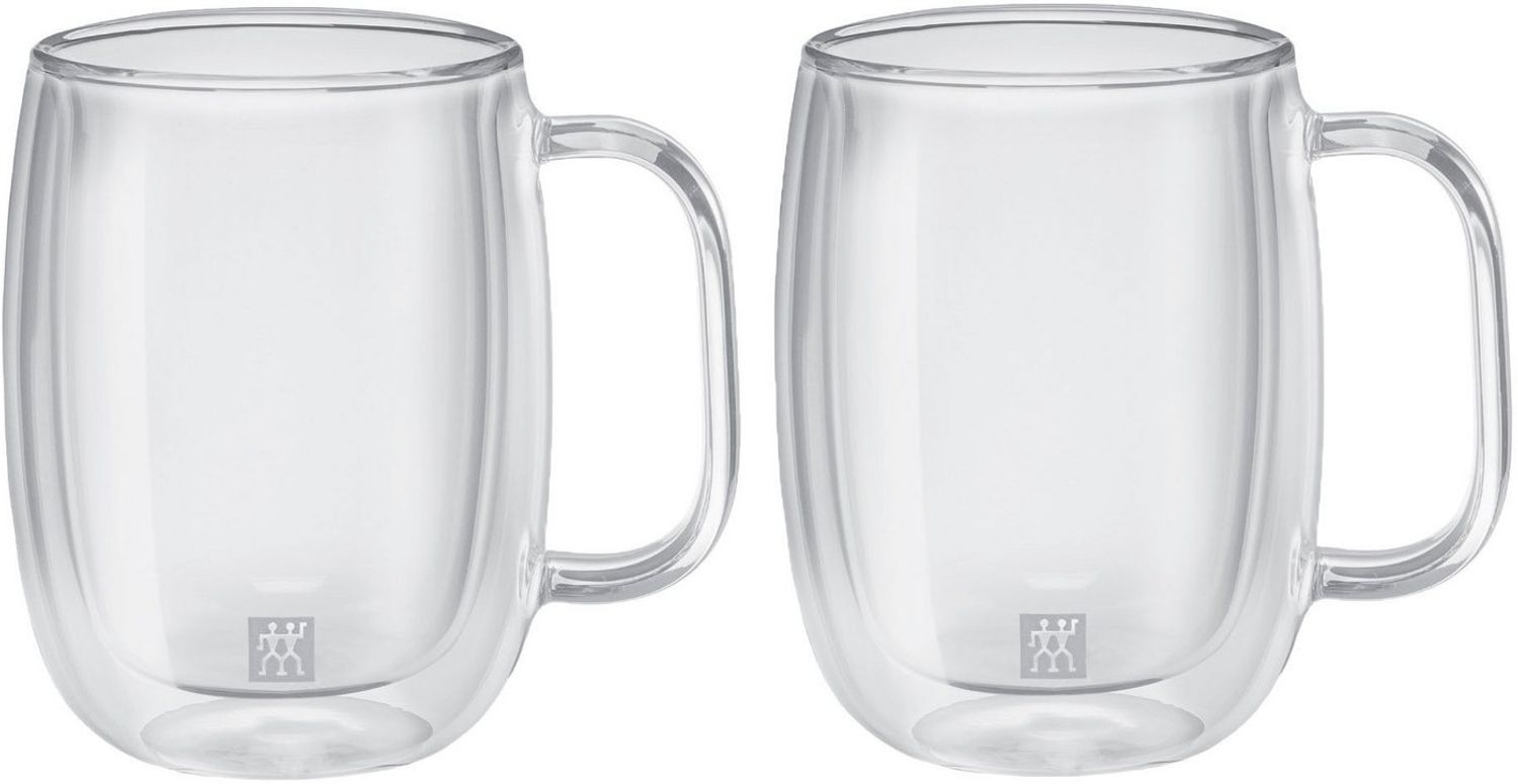 Zwilling Zwilling Set bestehend aus zwei Kaffeegläsern mit Henkel 355 ml 395001120 Bild 1