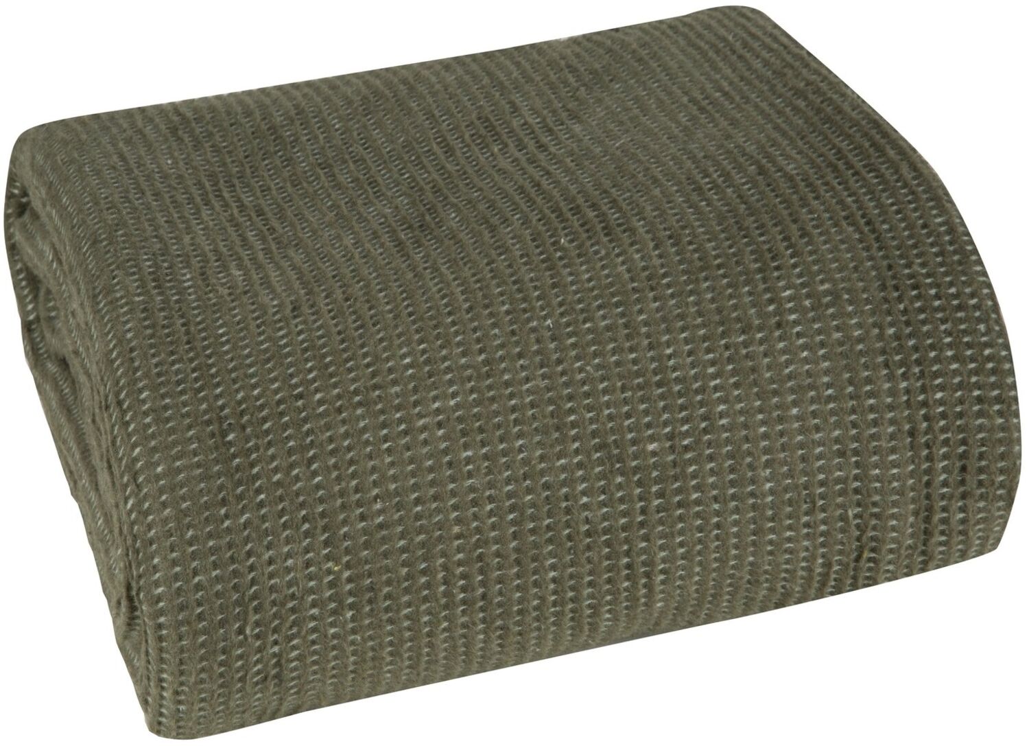 Wohndecke Sofadecke Decke Tagesdecke Design Natur Farben Amber olivgrün 220x200 cm Bild 1