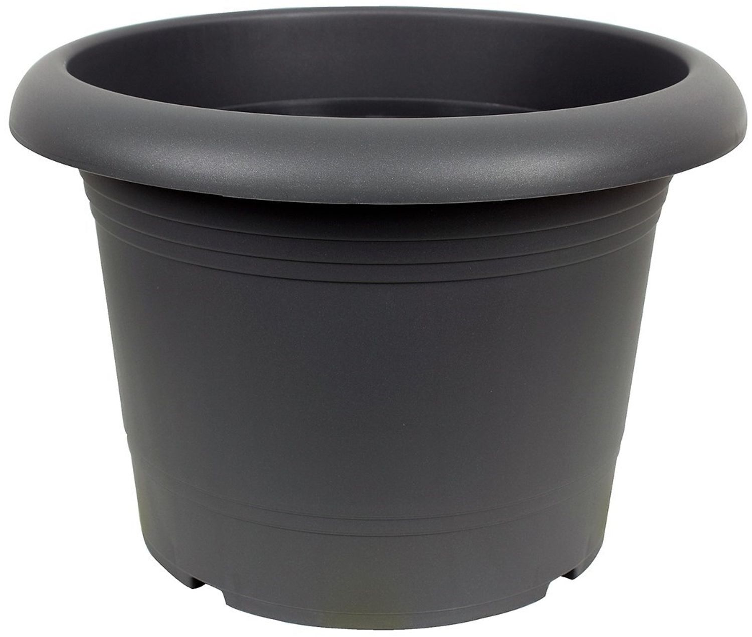 Livinja Pflanzkübel Zylinder anthrazit d= 18 cm Außenmaß H= 12 cm Bild 1