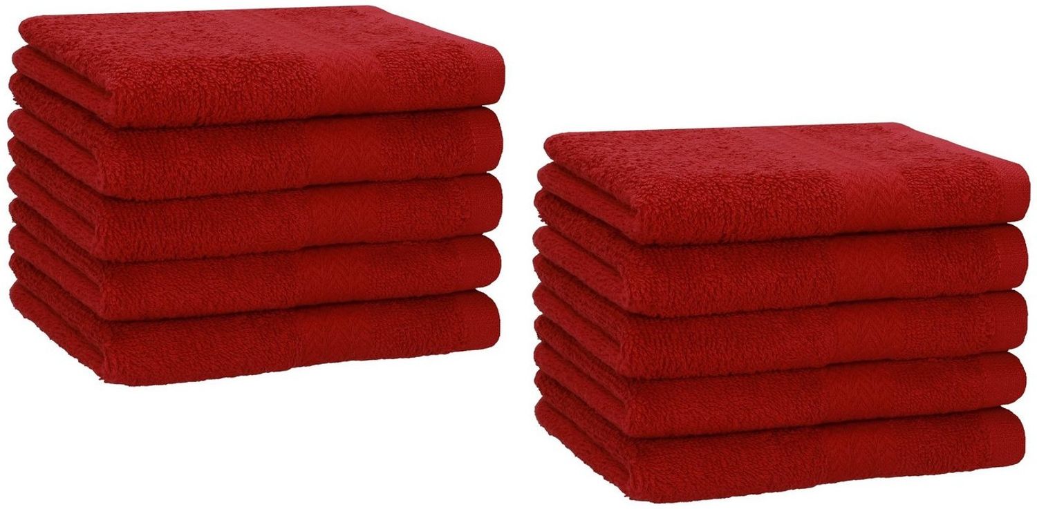 Betz Gästehandtücher 10 tlg. Gästehandtücher-Set PREMIUM 100 % Baumwolle 30x50cm, 100% Baumwolle (10-St) Bild 1