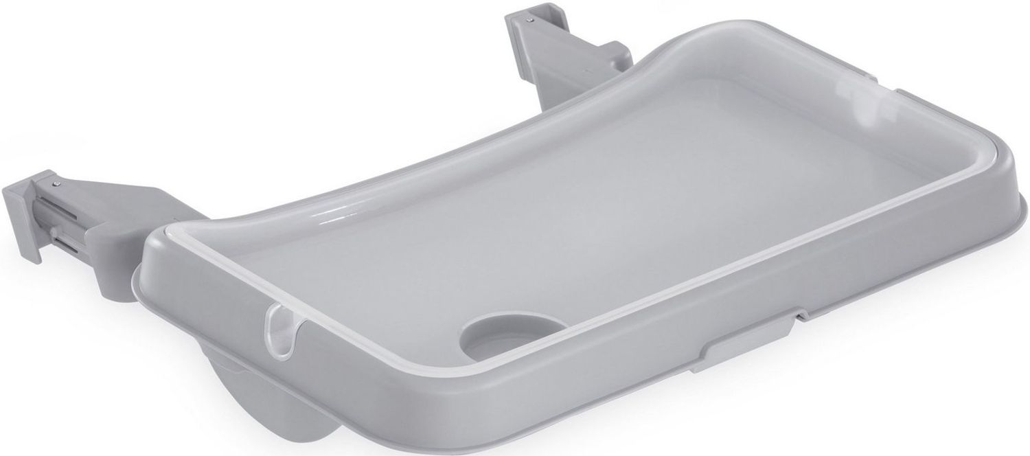 Hauck Alpha Tray Hochstuhlschale Grau Monochromatisch Junge/Mädchen Alpha+ Beta+ 560 mm Bild 1