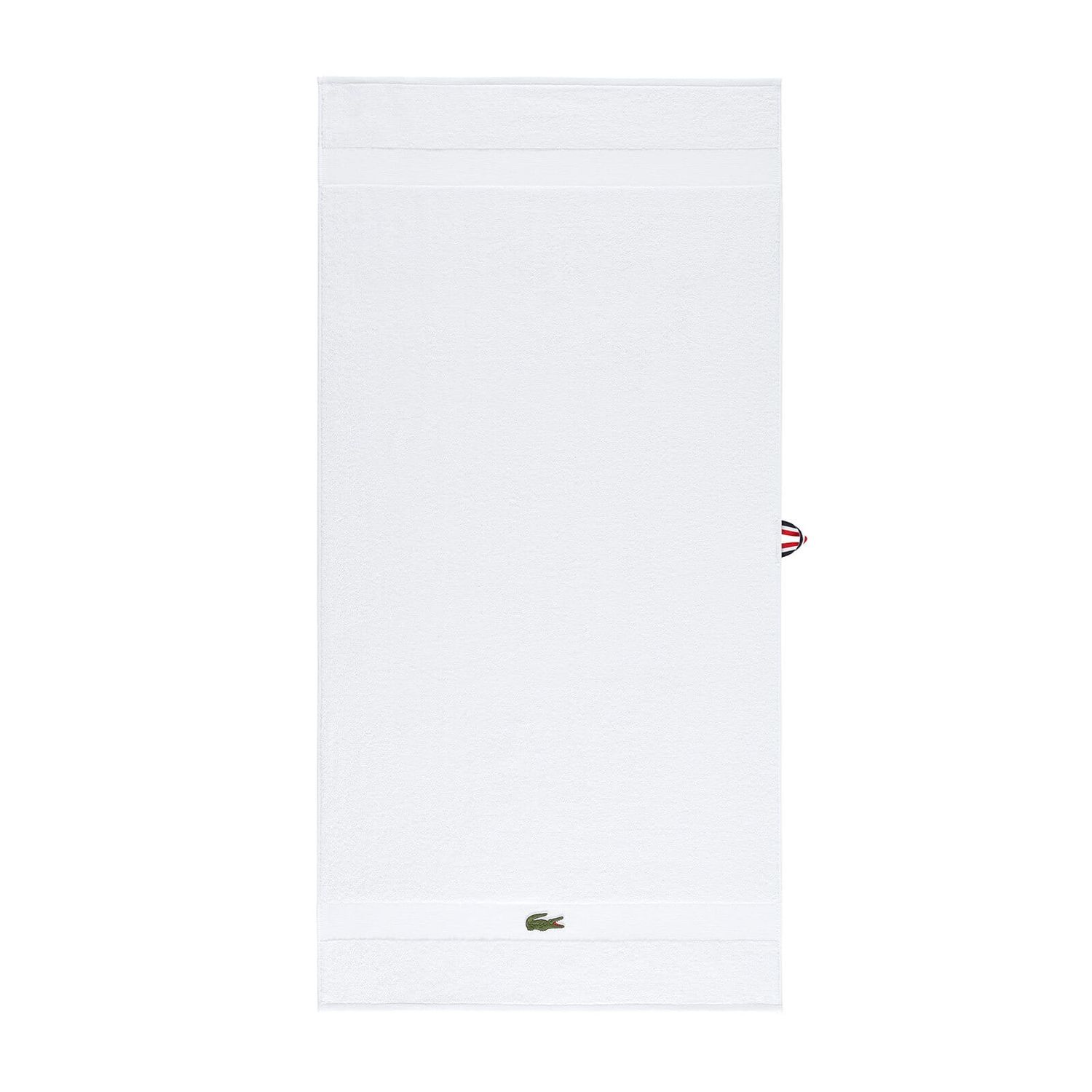 Lacoste Frottier Handtücher Casual|Handtuch 55x100 cm| blanc Bild 1