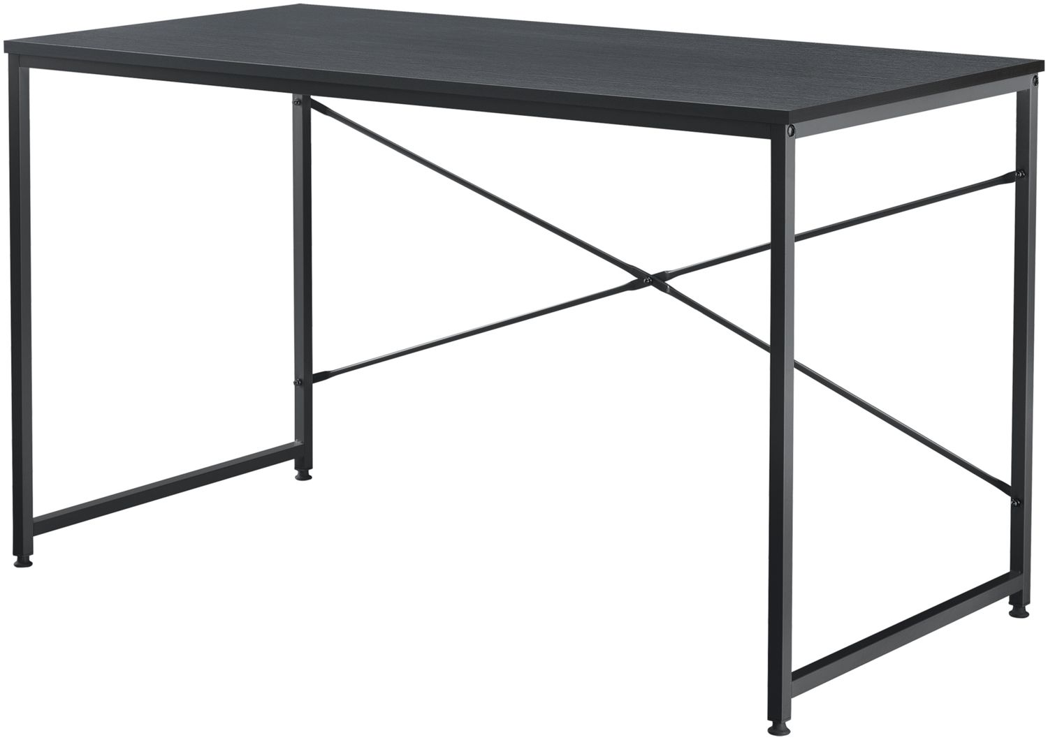 en. casa 'Røros' Schreibtisch, Schwarz, 120 x 60 x 72 cm Bild 1