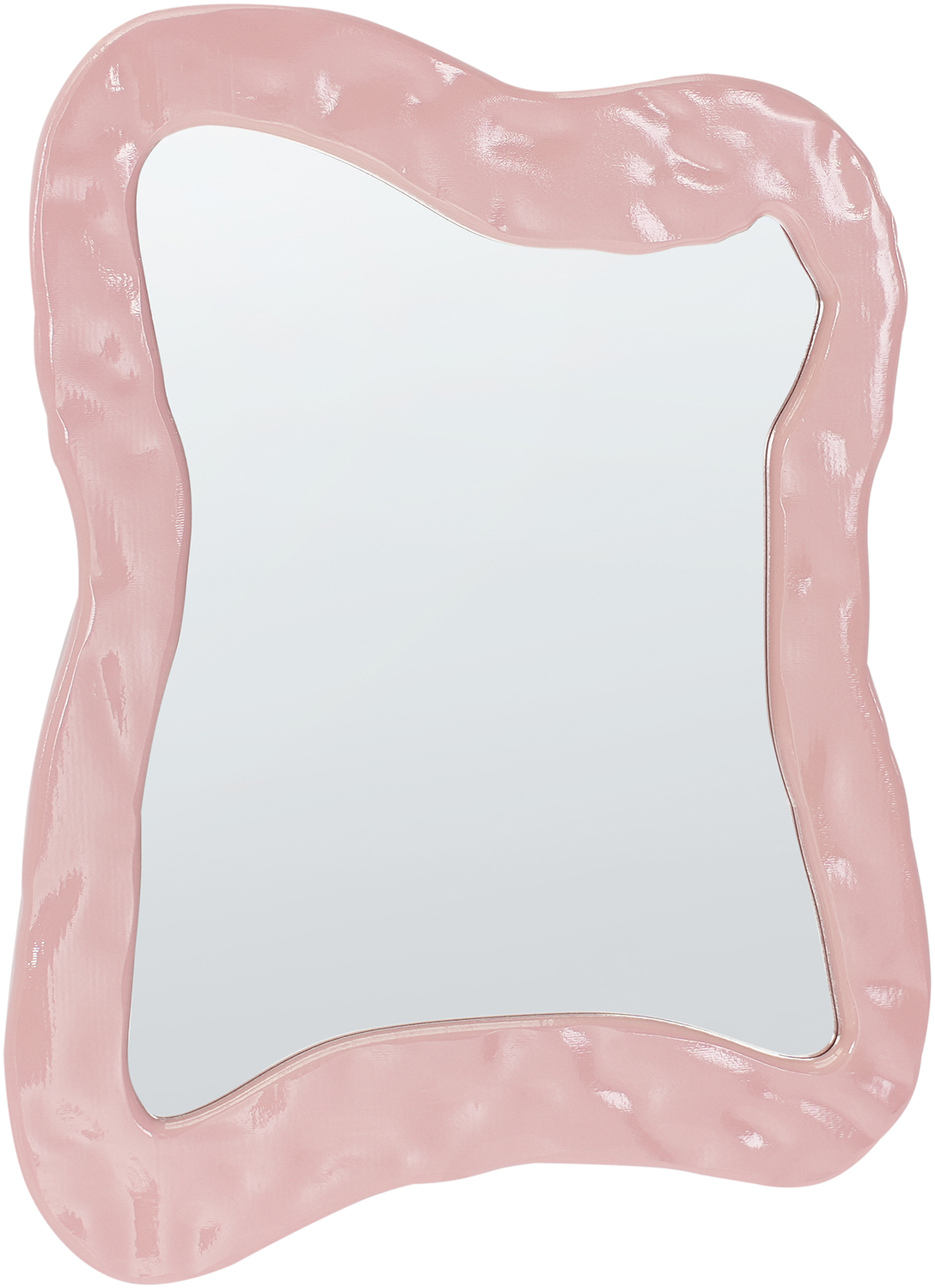 Wandspiegel PENCRAN 60 cm 80 cm Rosa Bild 1