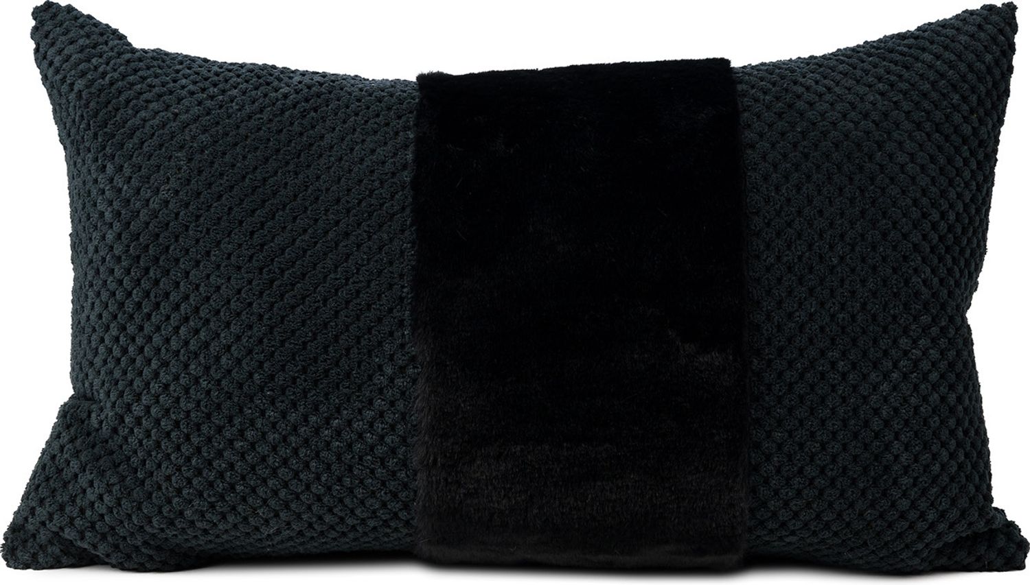 GÖZZE Kissen SVELA schwarz BHT 50x8x30 cm schwarz Dekokissen Bild 1