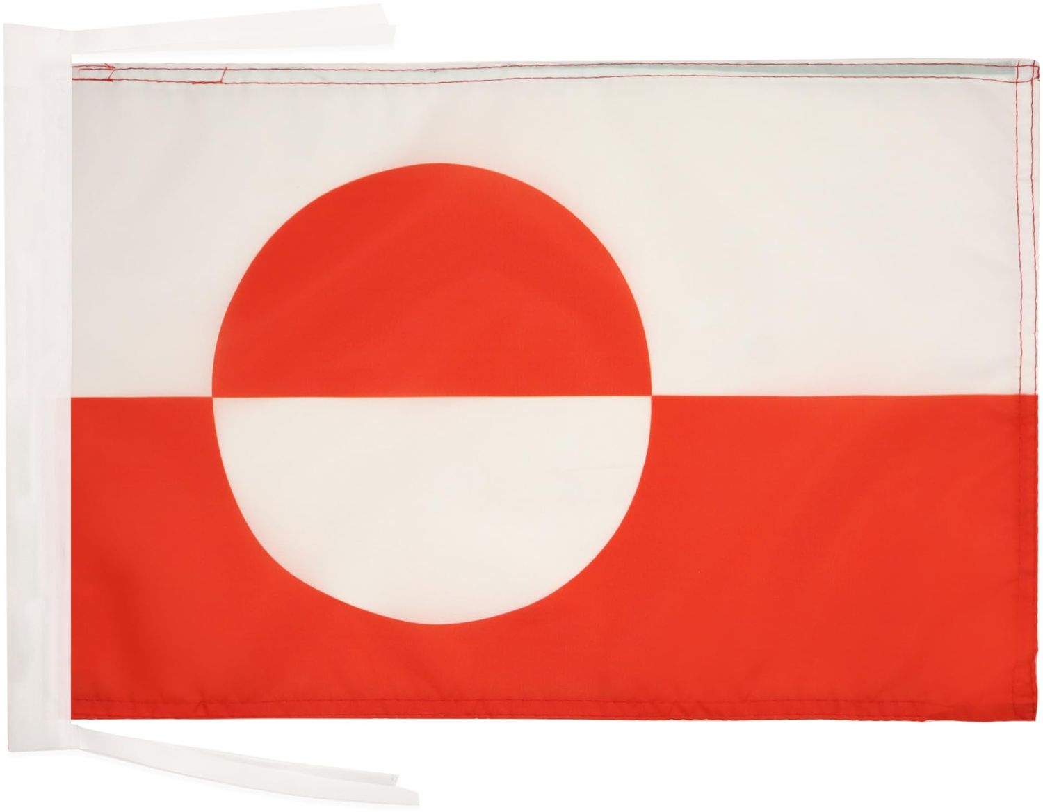 AZ FLAG - Flagge Grönland - 45x30 cm Mit Kordel - Grönländische Fahne 30x45 Cm - Flaggen Bild 1