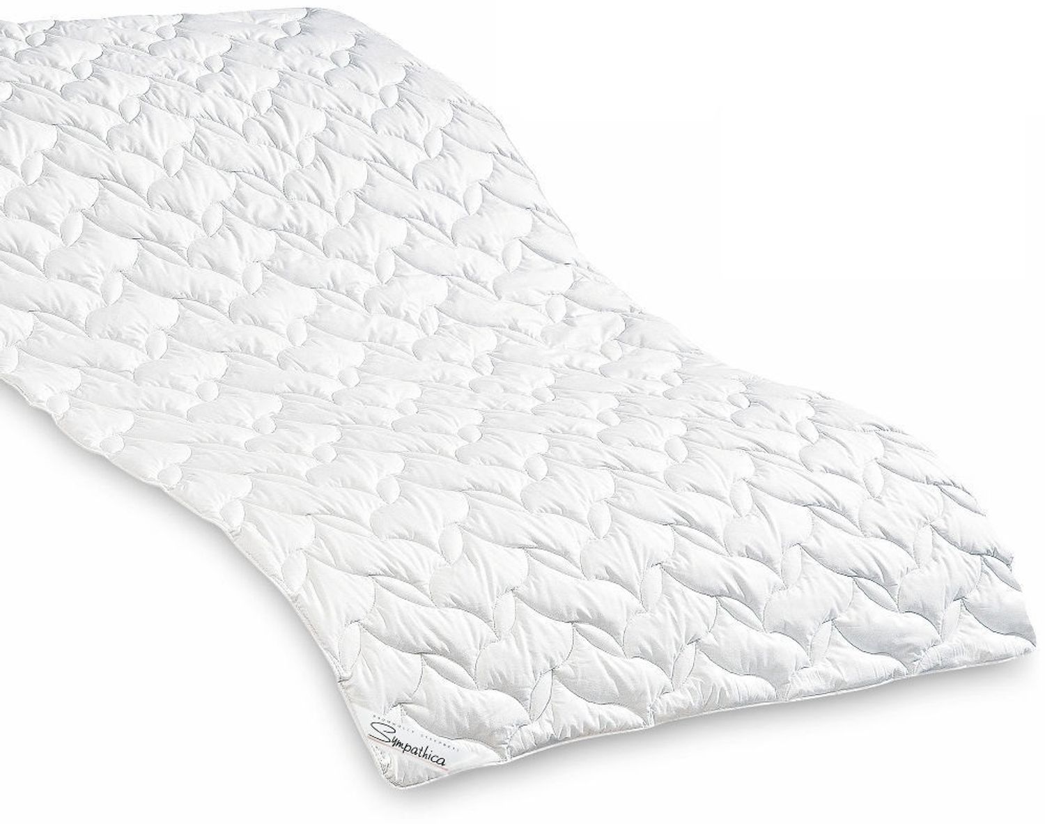 Baumwollauflage Matratzenauflage Unterbett 180x200 cm 100% Baumwolle kochfest Bild 1