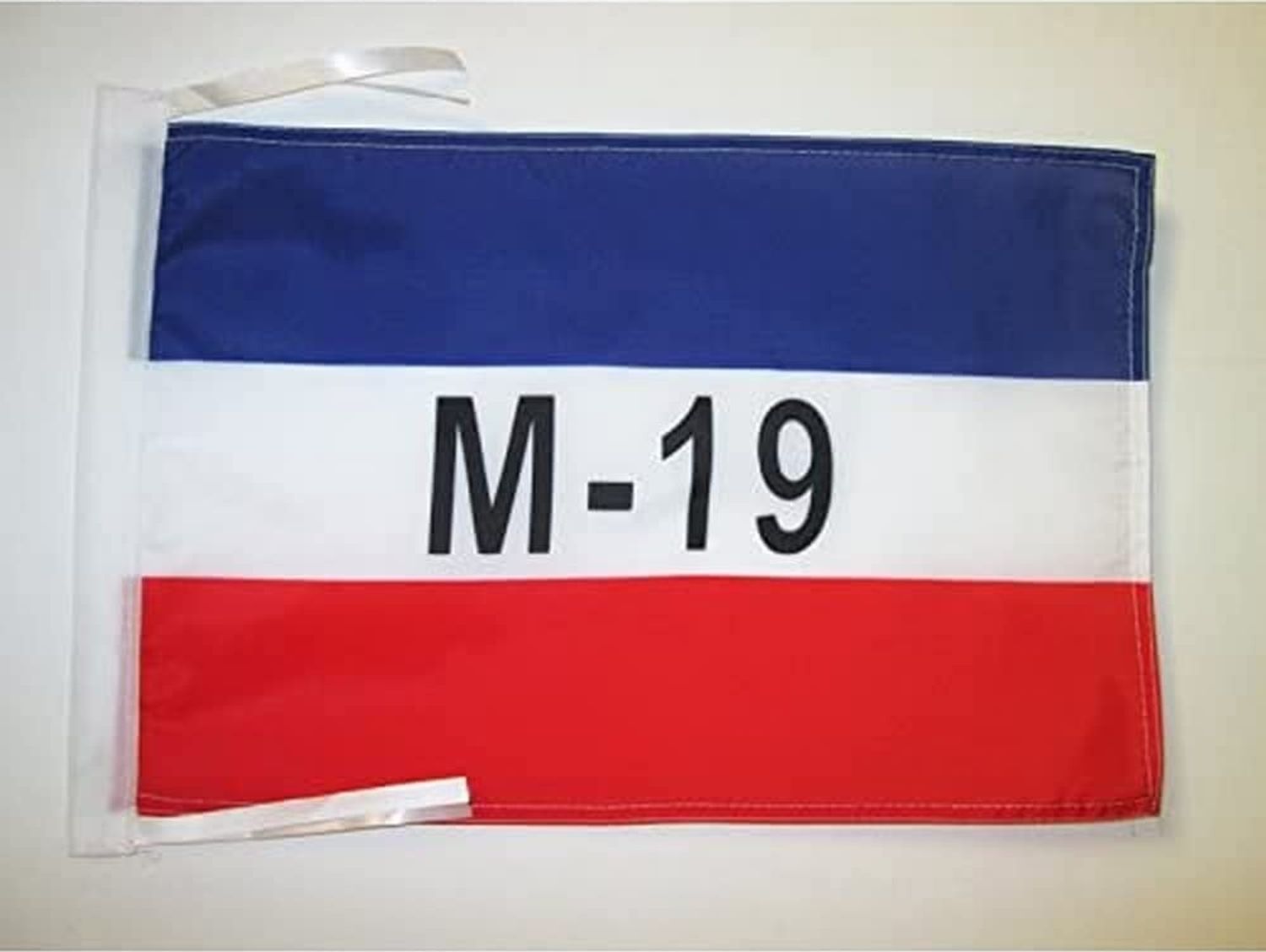 AZ FLAG - Flagge Kolumbien Movimiento 19 De Abril - 45x30 cm Mit Kordel - Bewegung 19 M-19 Fahne 30x45 Cm - Flaggen Bild 1
