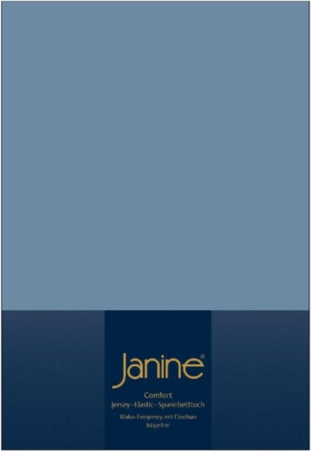 Janine Spannbettlaken ELASTIC 5002, Jersey-Elasthan, Gummizug: rundum, (1 Stück), für Matratzen bis 35 cm Höhe, 95% Baumwolle, hochwertig, langlebig Bild 1