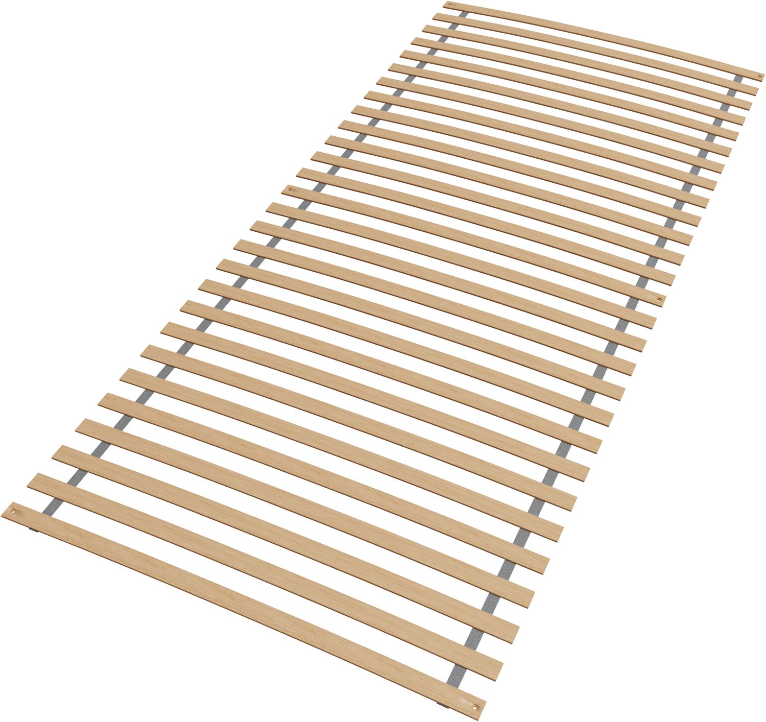 Rollrost 140x200, Ergonomischer Lattenrost aus Buchenholz, 28 Latten, Hergestellt in Deutschland, fertig montiert und gerollt, Traglast 130kg Bild 1