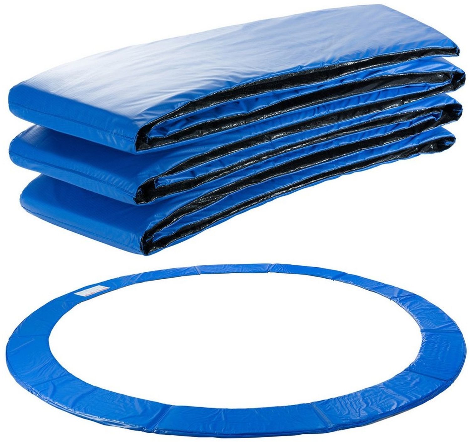 Arebos Trampolin-Randabdeckung Federschutz Ø 366 cm, Randschutz, PVC und PE, Reißfest, UV-resistente und wasserbeständige Bild 1